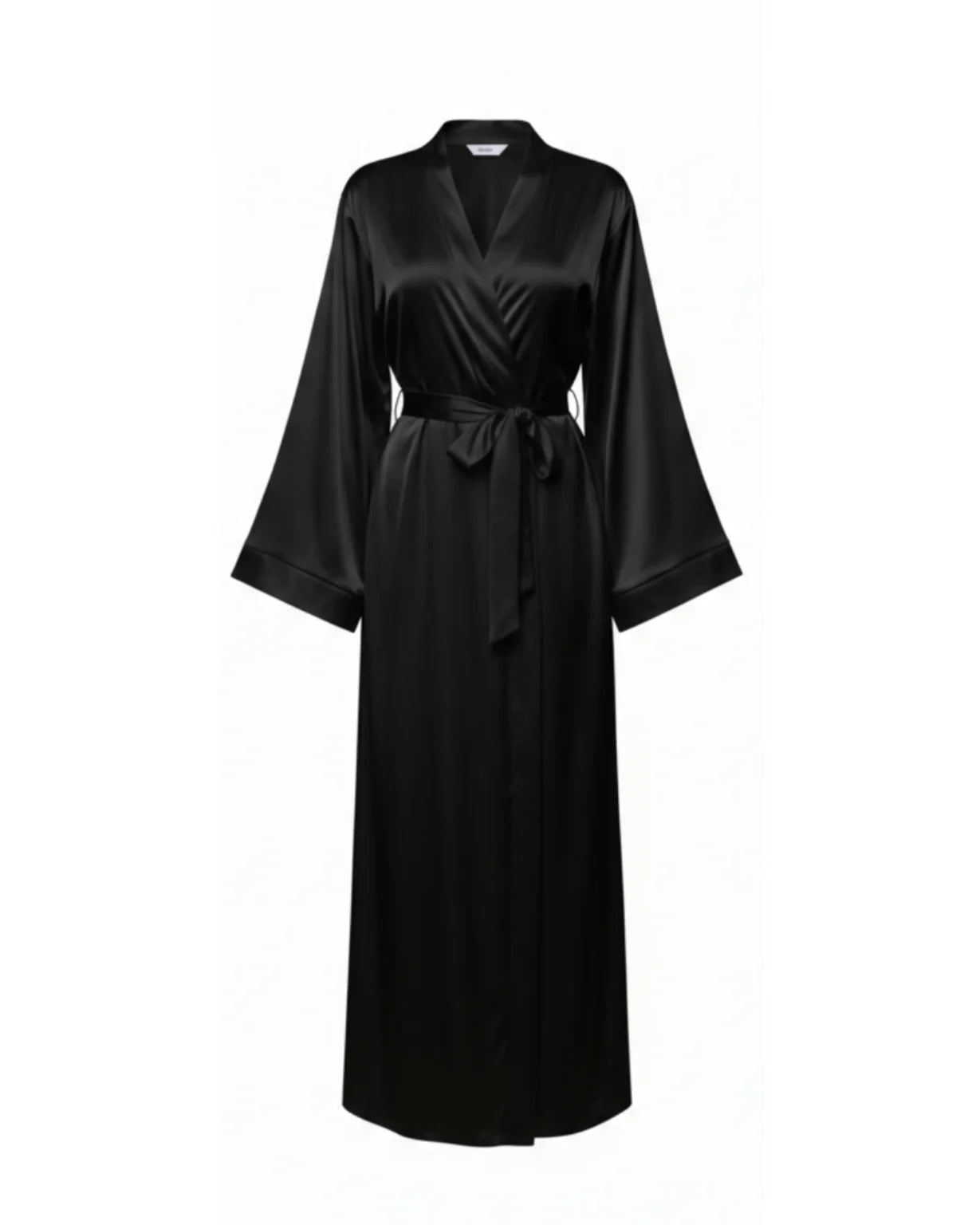 The Black Long Kimono