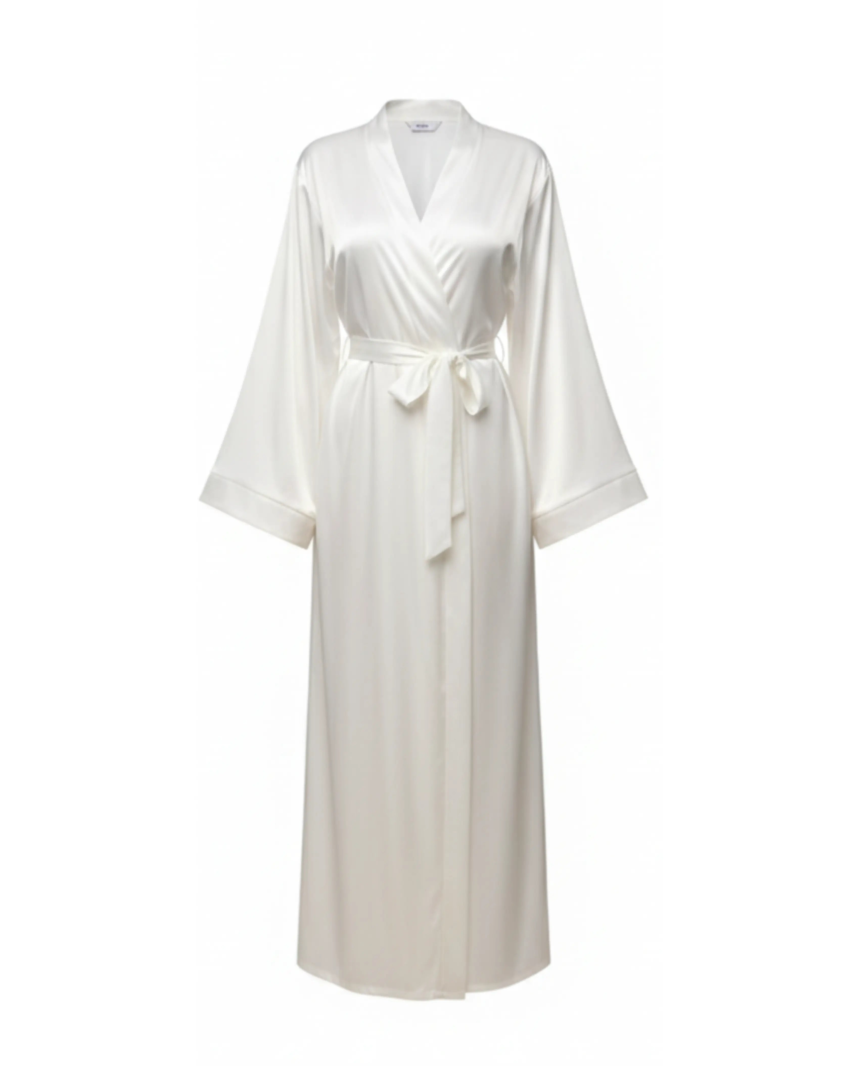 The Pure White Long Kimono