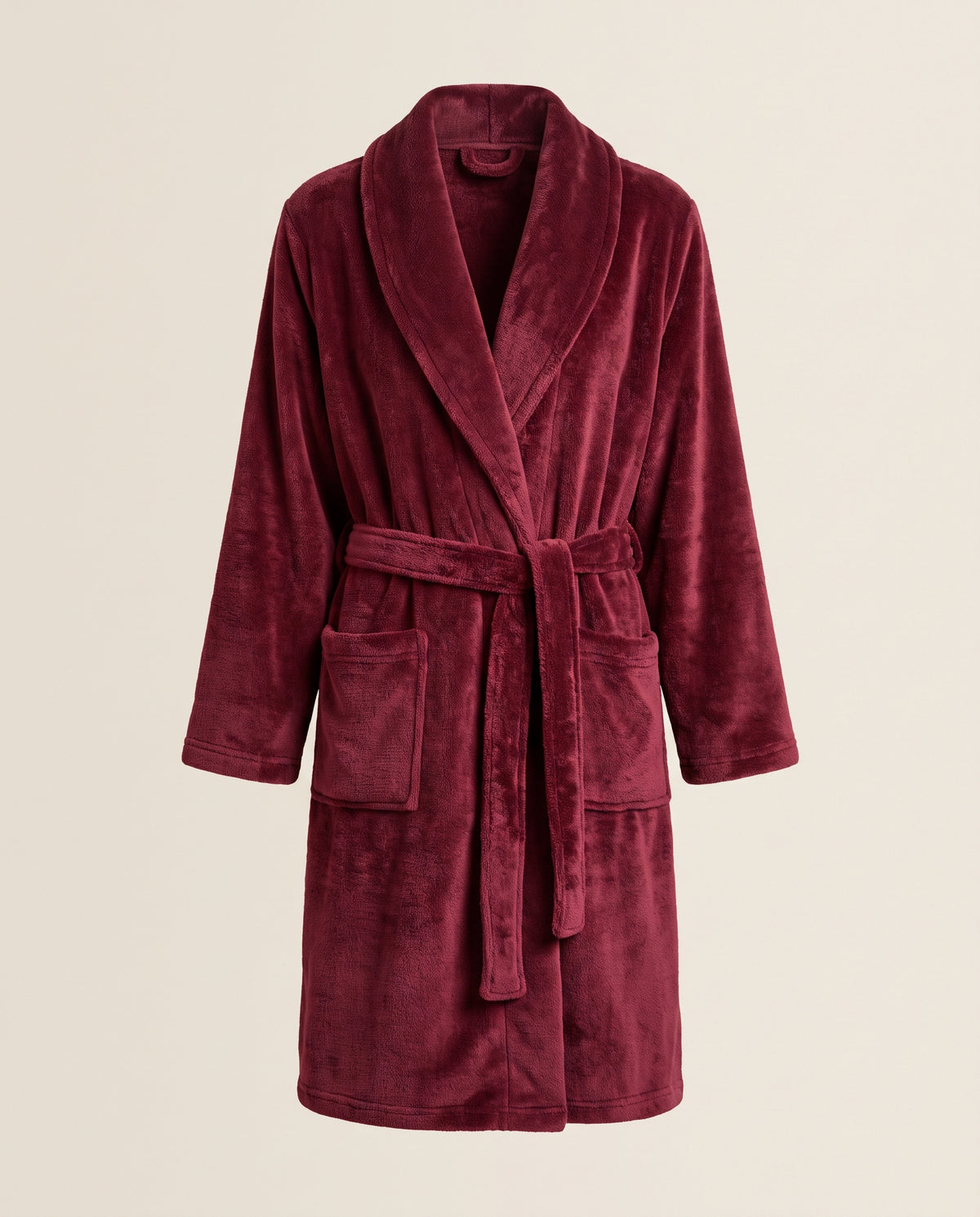 The Burgundy Winter Robe