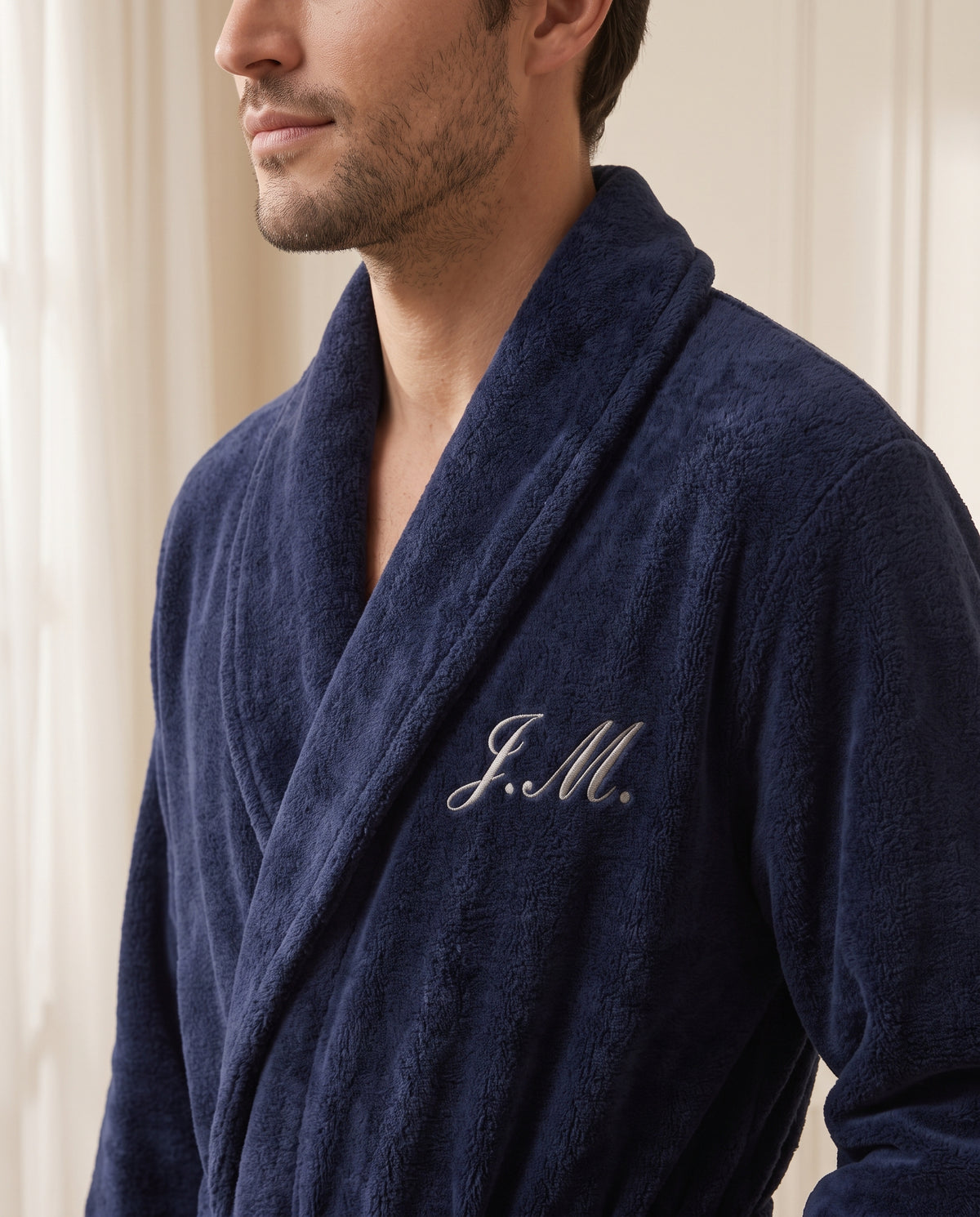 The Royal Blue Winter Robe