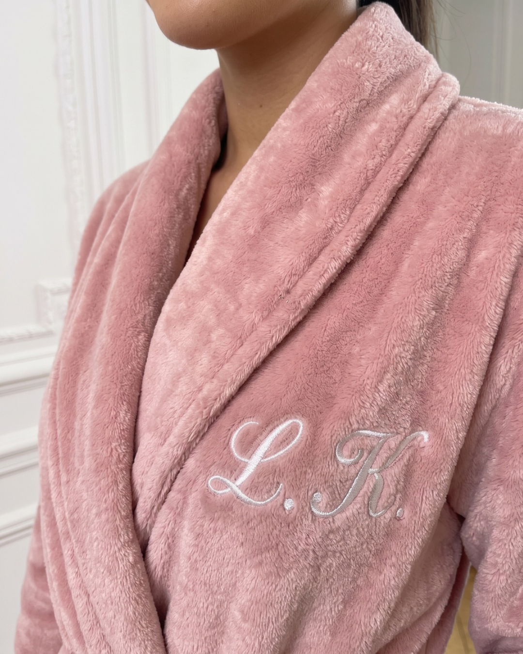 The Light Pink Winter Robe