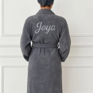 The Maison Luxe Bathrobe - Grey