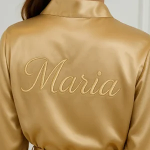 The Golden Satin Robe