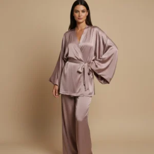 The Rose Gold Kimono Set